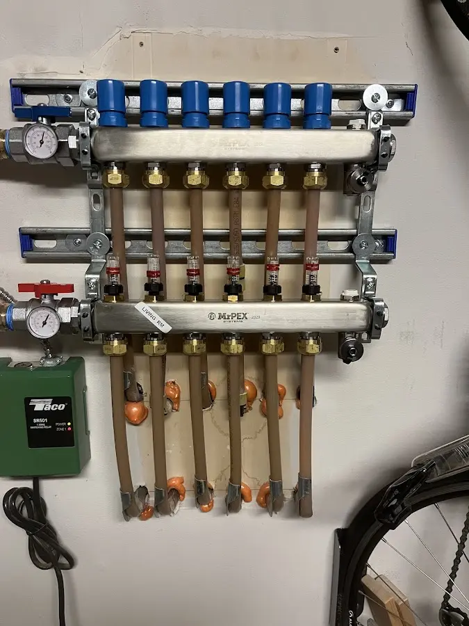 Plumber performing Leak Detection at a residential property in Charlestown